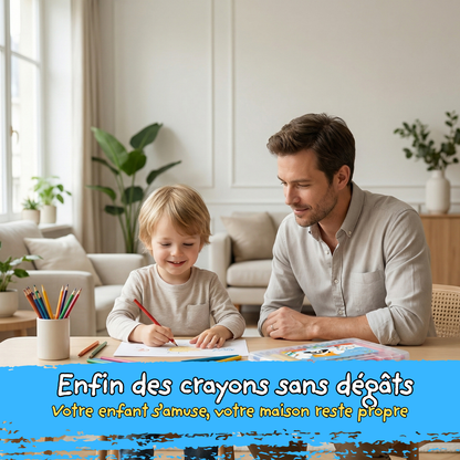 Cubiqo LibreArt — Crayons Créatifs Lavables