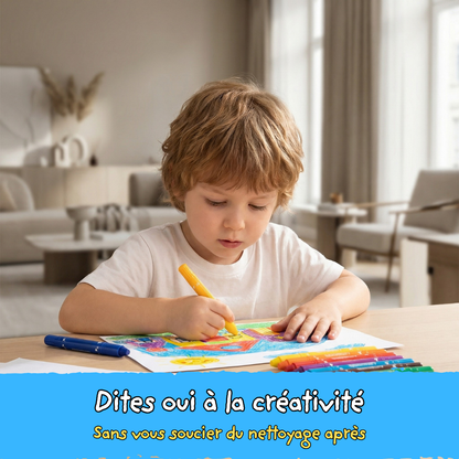 Cubiqo LibreArt — Crayons Créatifs Lavables